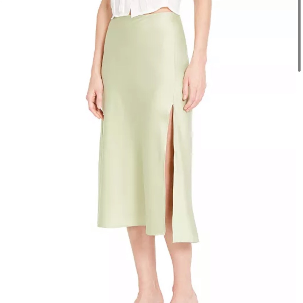 Danielle Bernstein Slip Midi Skirt